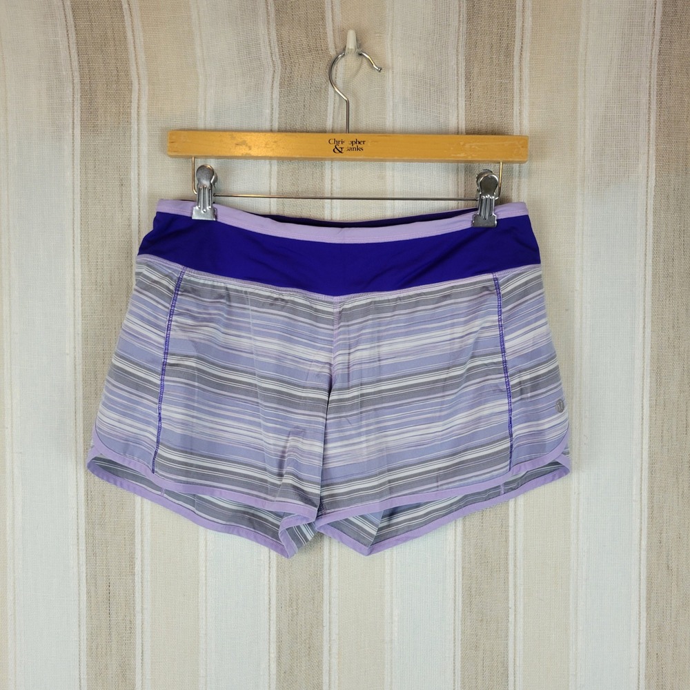 Lululemon Turbo Run Shorts Purple Size 6